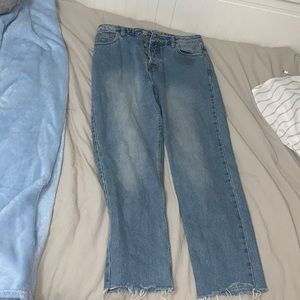 High wasted jeans